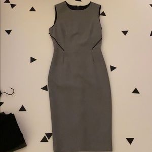 Zara Grey Professional Dress